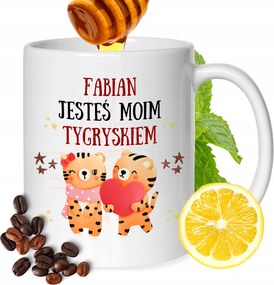 Bögre Fábián Férj Barátjának Nyomtatott Ajándék Fehér 330ml