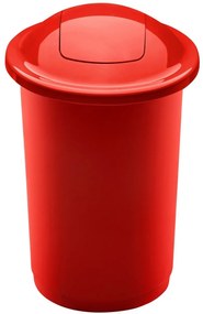 Top Bin szelektív hulladékgyűjtő kosár, 50 l, piros