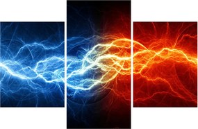 Az elektromos feszültség képe (90x60 cm)