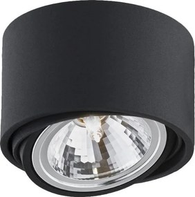 KASPA 70254402 LUMOS Hengeres Mennyezeti Lámpa Fekete G9 IP20