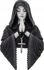 Gothic Prayer Wall Plaque figura fali dekoráció Gothic eredeti Angliából