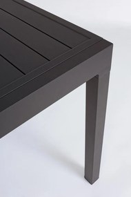 Alumínium kerti étkezőasztal 80x83 cm Pelagius – Bizzotto