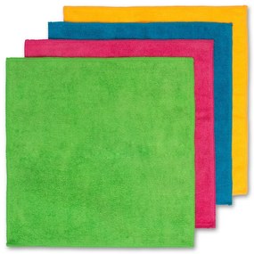 Mikroszálas törlőkendő szett 4 db-os 30x30 cm Colors - Vileda