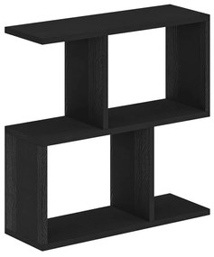 Homemania Wood Black konzolasztal