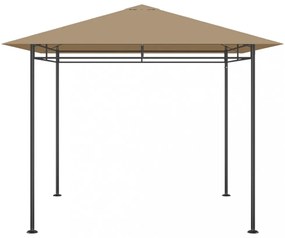 tópszínű pavilon 3 x 3 x 2,7 m 180 g/m²