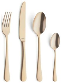 AUSTIN 24 darabos rozsdamentes acél evőeszköz-készlet — aranyszínű