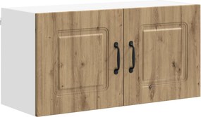 vidaXL Konyhaszekrény Kalmar Artisan tölgy 80 x 31 x 40 cm Faanyag