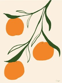 Poszter 30x40 cm Orange – Anna Mörner – The Poster Club