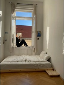 Natúr színű éjjeliszekrény szett 2 db-os Dock – Karup Design