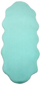 Mentazöld szintetikus szőrme szőnyeg 60x180 cm Caty – Ayyildiz Carpets