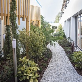 Modern kültéri lámpaoszlop acélból 110 cm IP44 - Rox