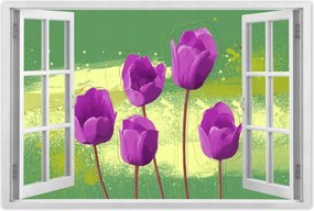 Poszterek 60x40 Mezei pipacs Divatos minta