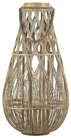 Világosbarna bambuszlámpás 77 cm TONGA Beliani