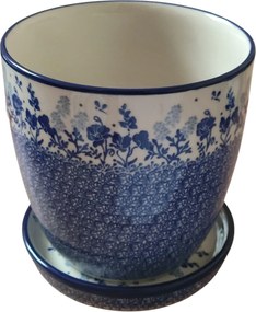 Virágtartó G450 14cm Kerámia Bolesławiec 3204