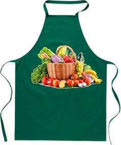 Konyhai kötény Zöldség-gyümölcs kosár