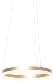 Design függőlámpa arany 40 cm LED-del, 3 fokozatú fényerőszabályzóval - Anello