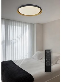 Top Light-LED Dimmelhető mennyezeti lámpa SATELLITE LED/48W/230V 3000-6500K fekete + távirányító