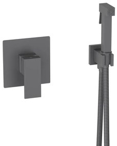 AREZZO design CUBEFIELD falsík alatti bidé csaptelep kézizuhannyal, fekete