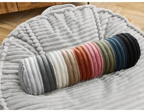 Világosszürke kordbársony babzsákfotel Socrate – Bobochic Paris