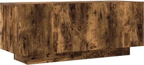 vidaXL füstös tölgy színű szerelt fa TV-szekrény 100 x 35 x 40 cm