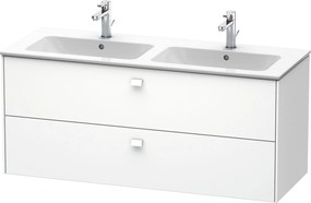 Duravit Brioso szekrény 129x47.9x55.3 cm Függesztett, mosdó alatti fehér BR410501818