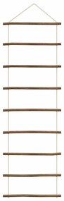 Fali dekorációs létra formájú 50x150 cm Természetes ág