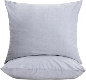 Két darabos Gossy pamut párnahuzat szett kék 2*50x60 cm Homla