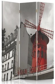 Gario Paraván Moulin Rouge Méret: 110 x 170 cm, Kivitelezés: Klasszikus paraván