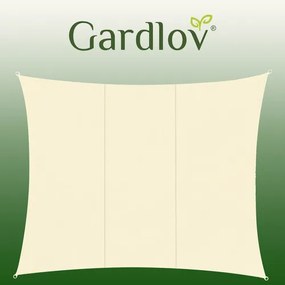 Napellenző vitorla 4x3m - bézs Gardlov 23144