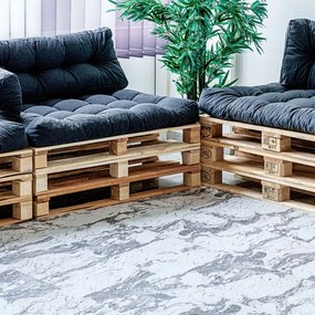 STILISTA Úszó vinyl padló 7,5m² szürke