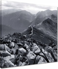 Vászonkép 40x40 A Tátra főcsúcsa