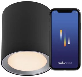 Nordlux -LED Dimmelhető fürdőszobai lámpa LANDON SMART LED/8W/230V IP44 fekete