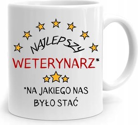 Állatorvos Bögre A Legjobb Állatorvos Ajándék fényképes nyomtatással