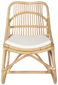 vászon és rattan szék