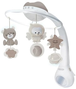 Infantino 3v1 kolotoč nad postýlku s melodií, 3x AAA, hnědá 004915-02INF