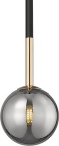 ZUMA LINE P0574-01F-SDFZ ARCTURUS Egyágú Függesztett Lámpa Fém G9 IP20