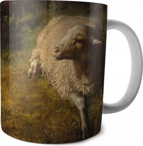 Rosa Bonheur Pihenő bárány bögre