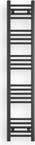 Törölközőszárító radiátor 30 x 150 cm - Nero Italia (fekete)