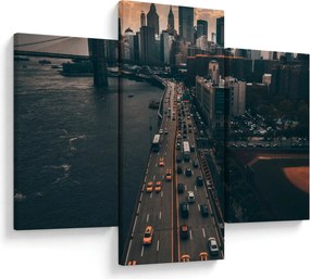 Manhattan képe (90x60 cm)