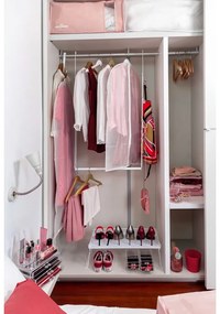 Textil ruhatároló doboz Milky – Compactor