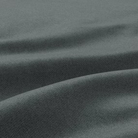 Tokio sarokkanapé, 2 ágyneműtartóval, bársony, jobboldali, szürke