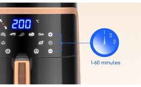 Aigostar - Forró levegős sütő 7l 1900W/230V