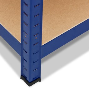 monzana® Polc 180x90x40 cm - kék