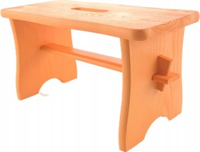 Közepes Narancssárga Szék Zsámoly Üvöltő Fa konyhai állvány Fsc