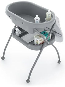 PETITE&amp;MARS - Pelenkázóasztal káddal SPA 3in1 szürke