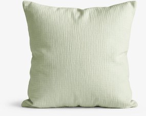 Goldea muszlin párnahuzat - világos zsályaszínű 70 x 90 cm