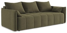 Khaki kinyitható-tárolóhelyes kanapé 225 cm Moku – Makamii