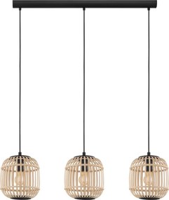 Eglo BORDESLEY 43217 Függőlámpa 3x28W/E27