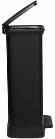 Curver Rectangular 50 l szemetes, fekete