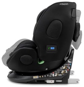 OSANN - Autósülés ONE 360 Klimax i-Size 40-150 cm Teljesen fekete